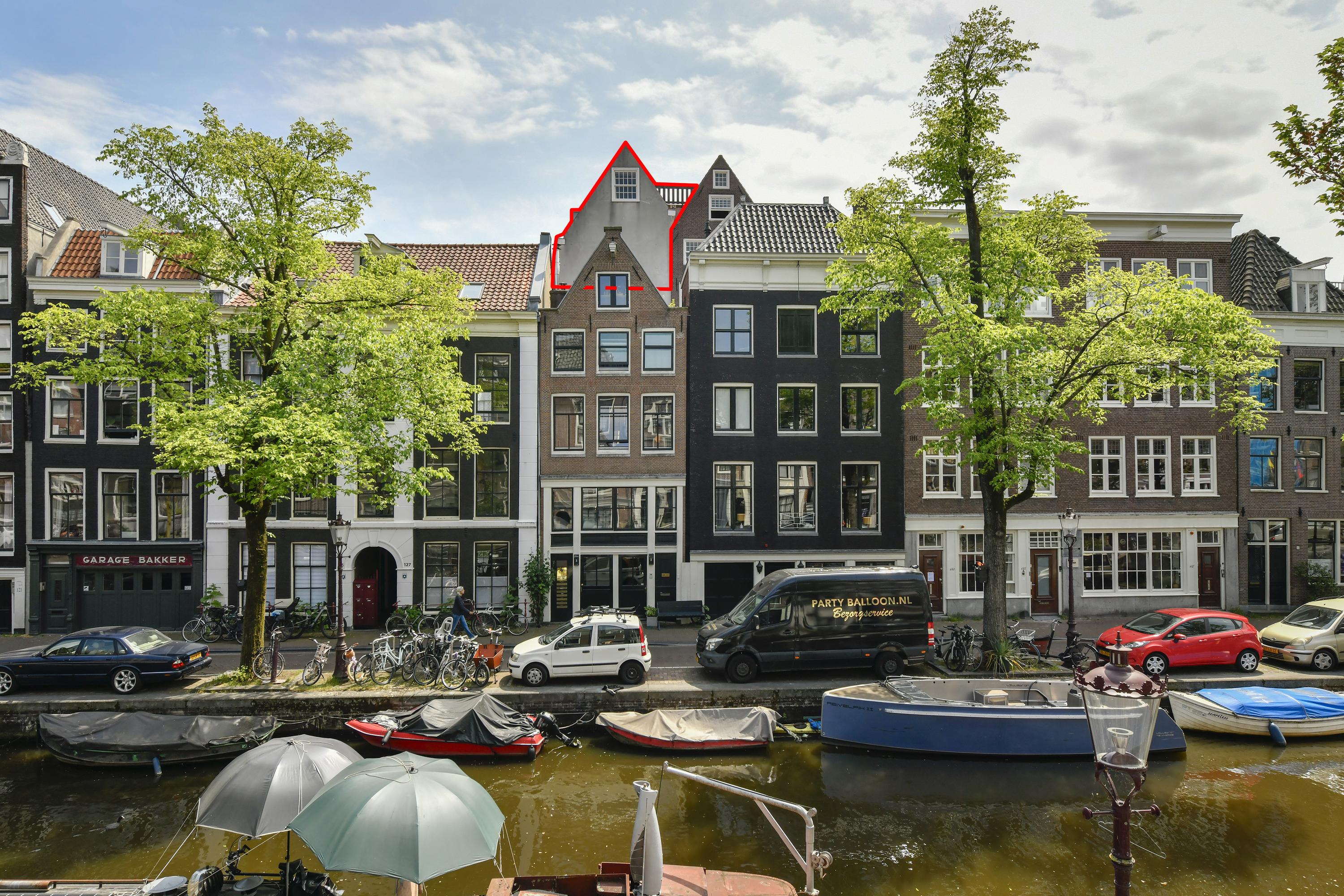 Appartement Bloemgracht 129 A in Amsterdam