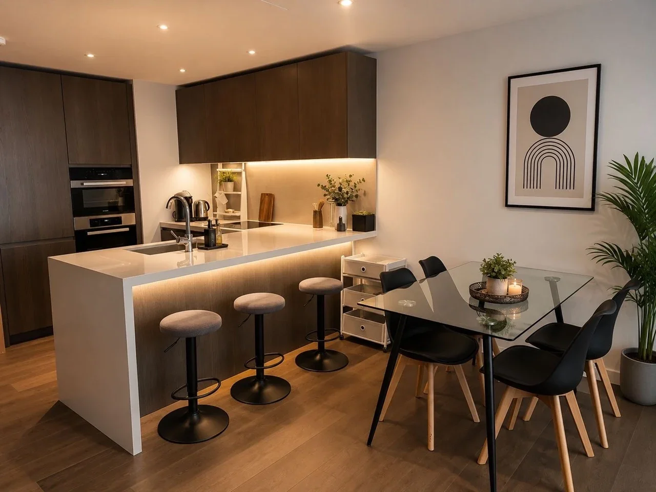 Flat Carnation Way in Greater London
