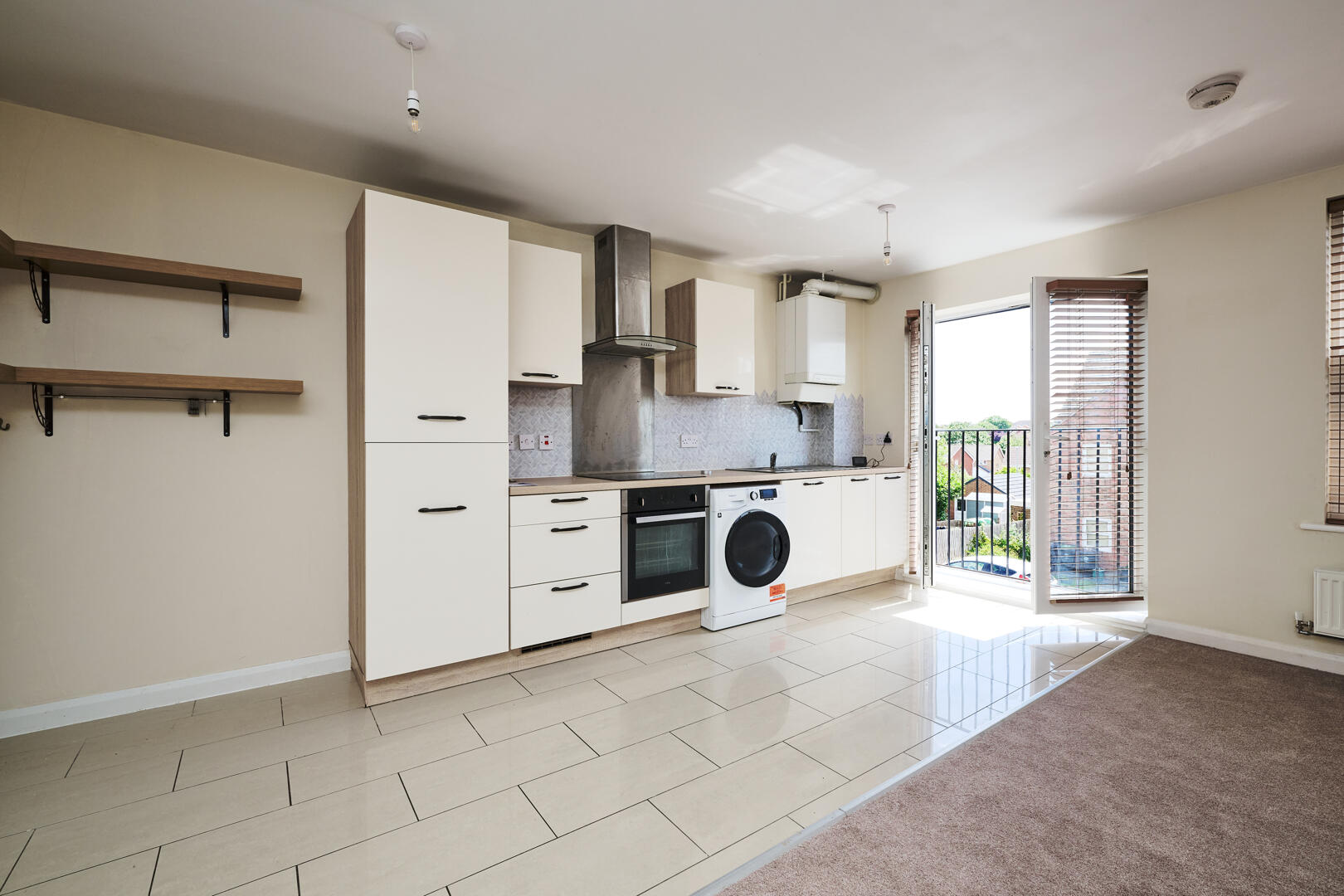 Flat Harborough Road in Rushden