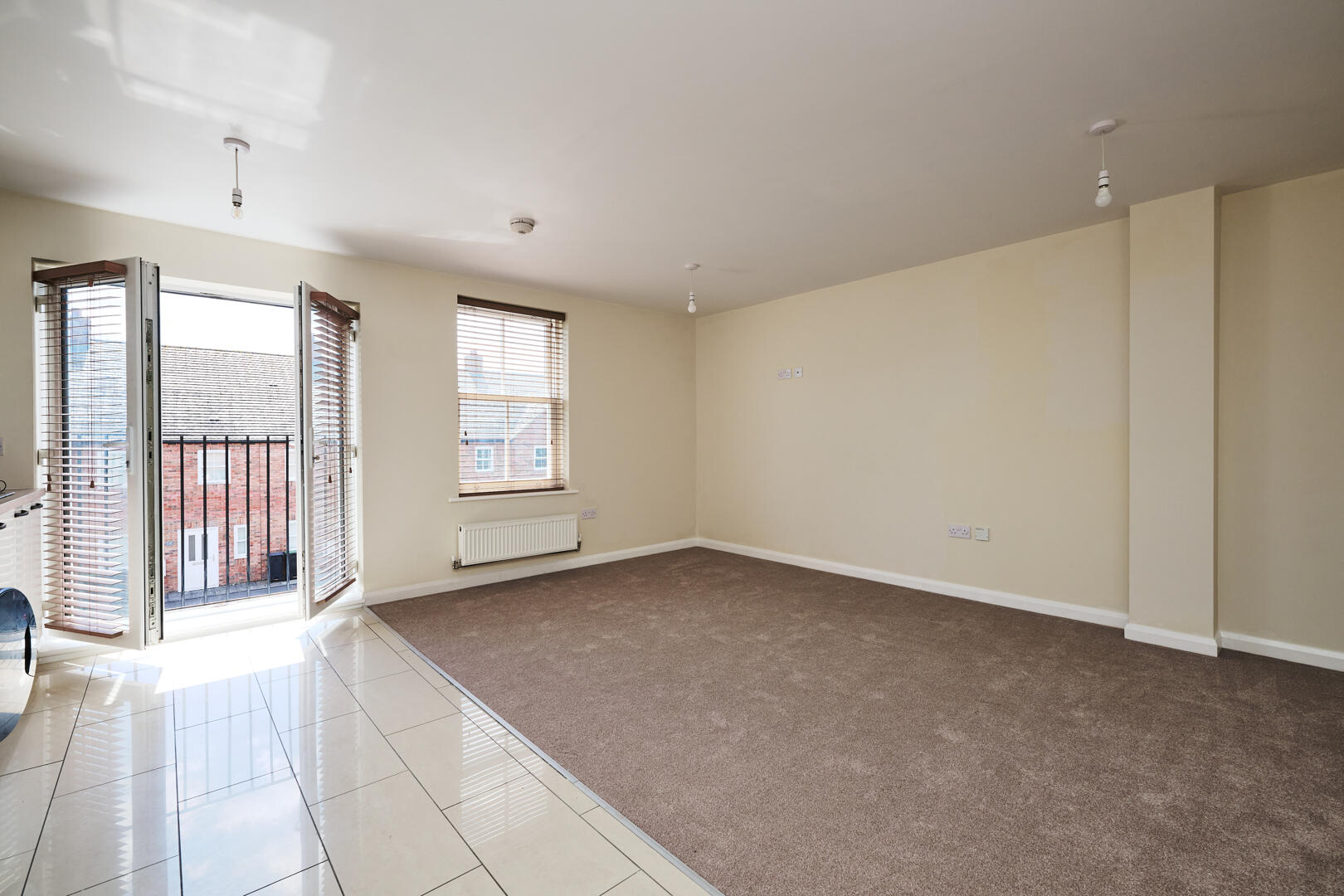 Flat Harborough Road in Rushden