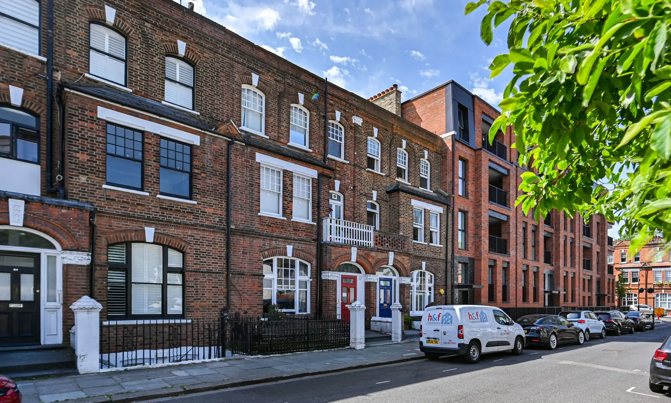 Flat Palliser Road in Greater London