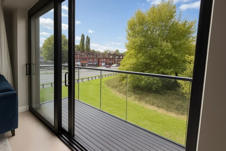 Flat Lyndon Road in Metropolitan Borough of Solihull