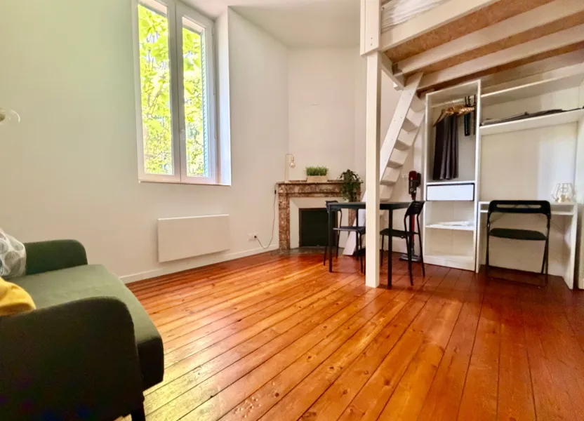Chambre Avenue des Minimes à Toulouse