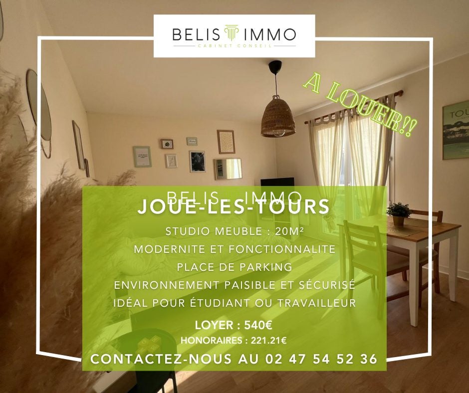 Flat Rue Gaspard Coriolis in Tours