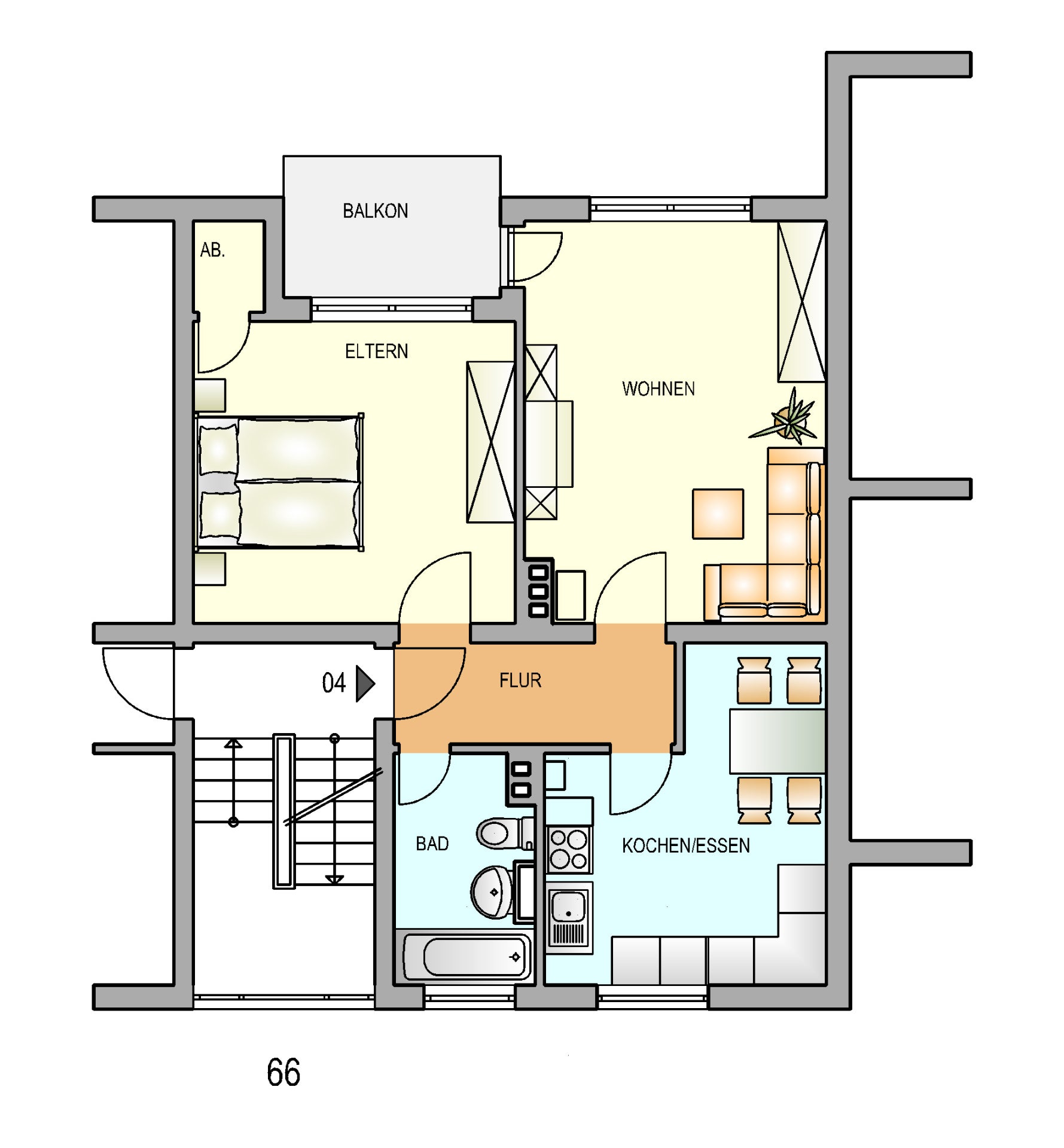 Wohnung Königstraße in Wermelskirchen