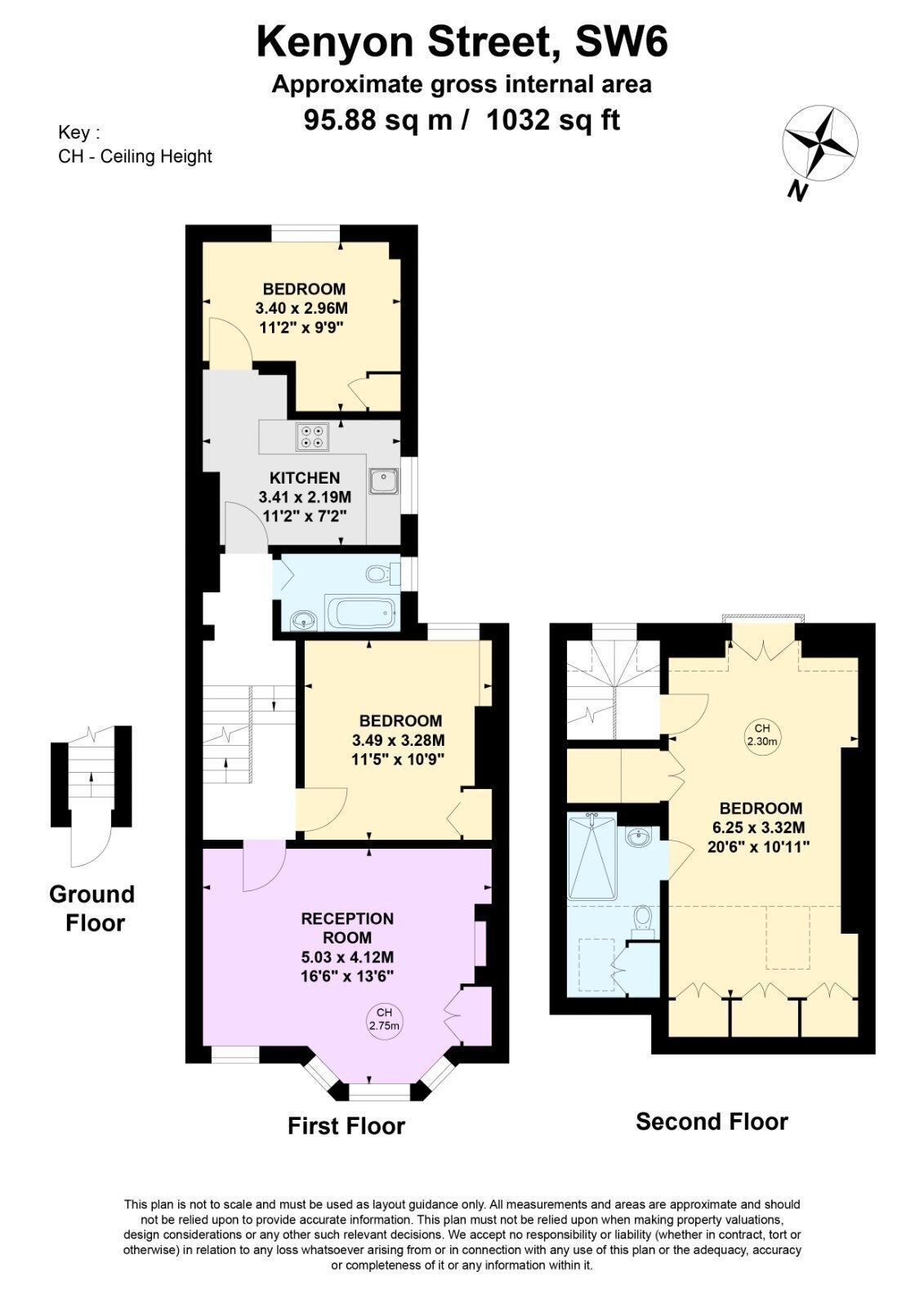 Flat Kenyon Street in Greater London