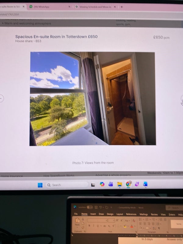 Room St Lukes Crescent in Bristol