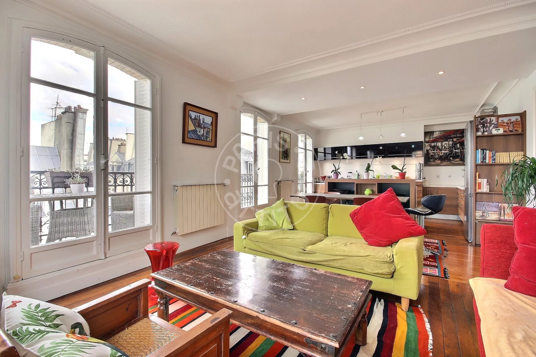 Flat Rue Bachaumont in Paris