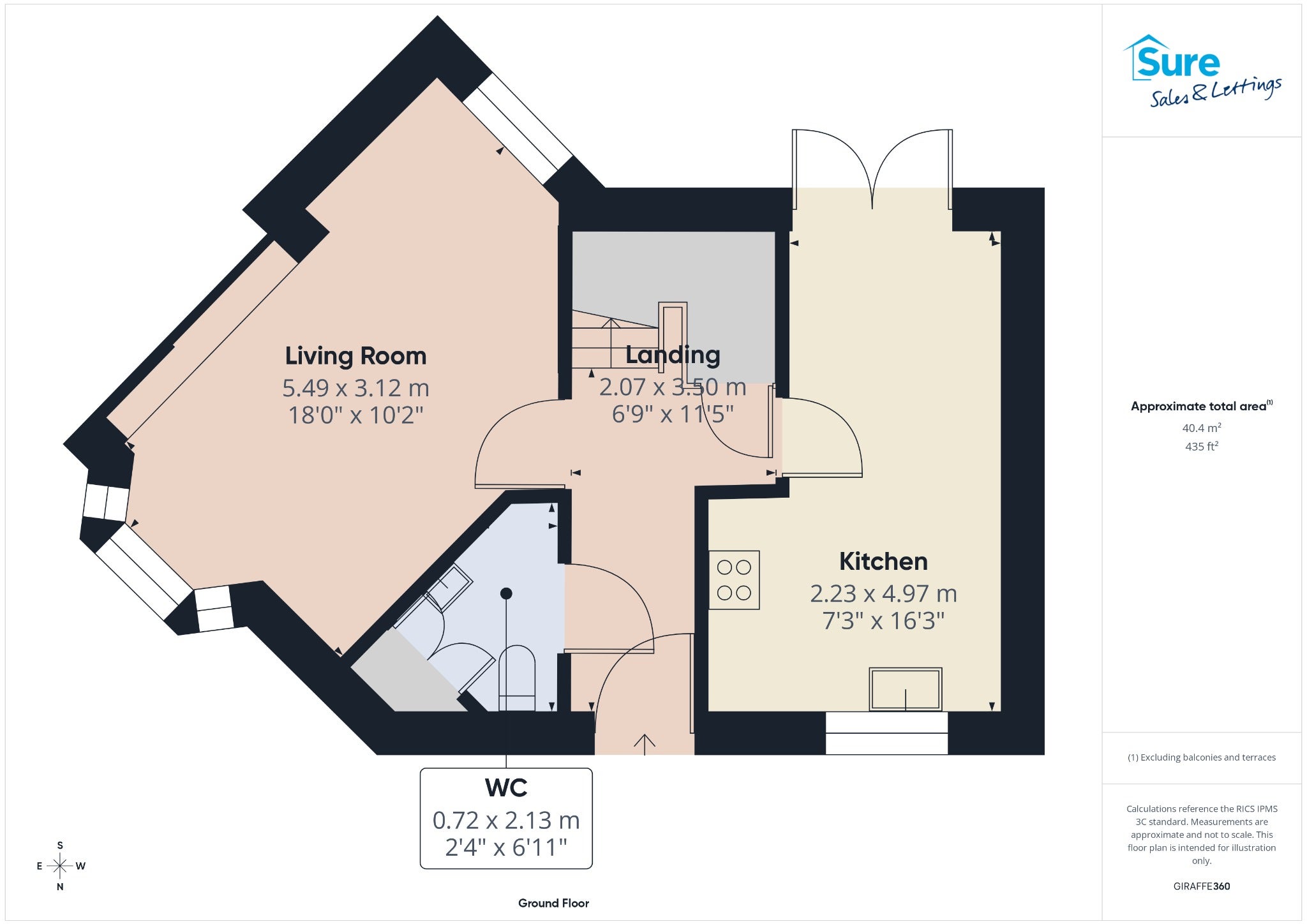 Room Kirkby Place in Charnwood