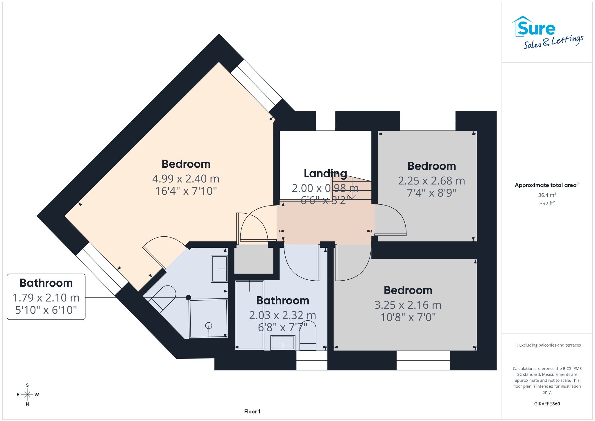 Room Kirkby Place in Charnwood