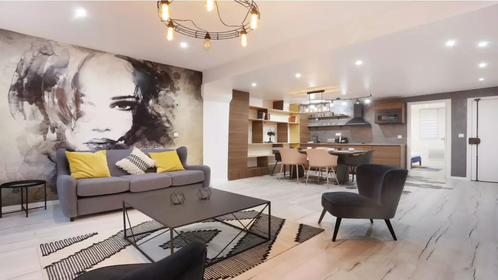 Flat Rue Blondel in Paris