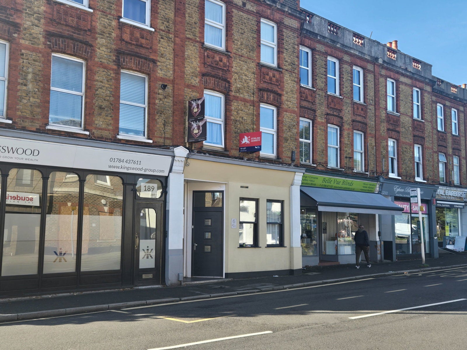 Flat High Street in Borough of Runnymede