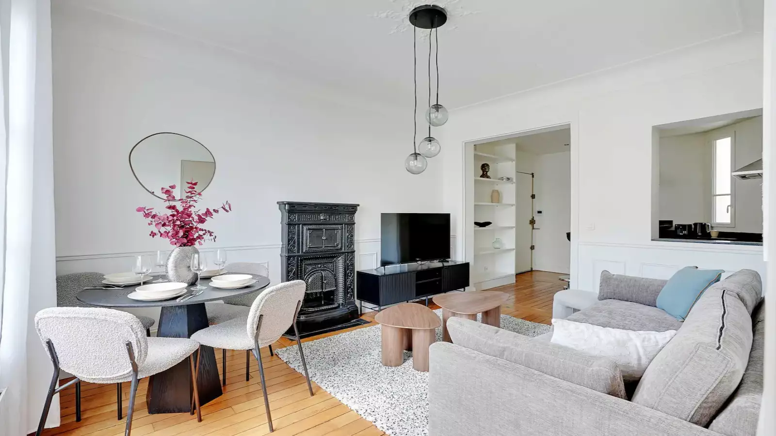 Flat Allée Nicolas Houël in Paris