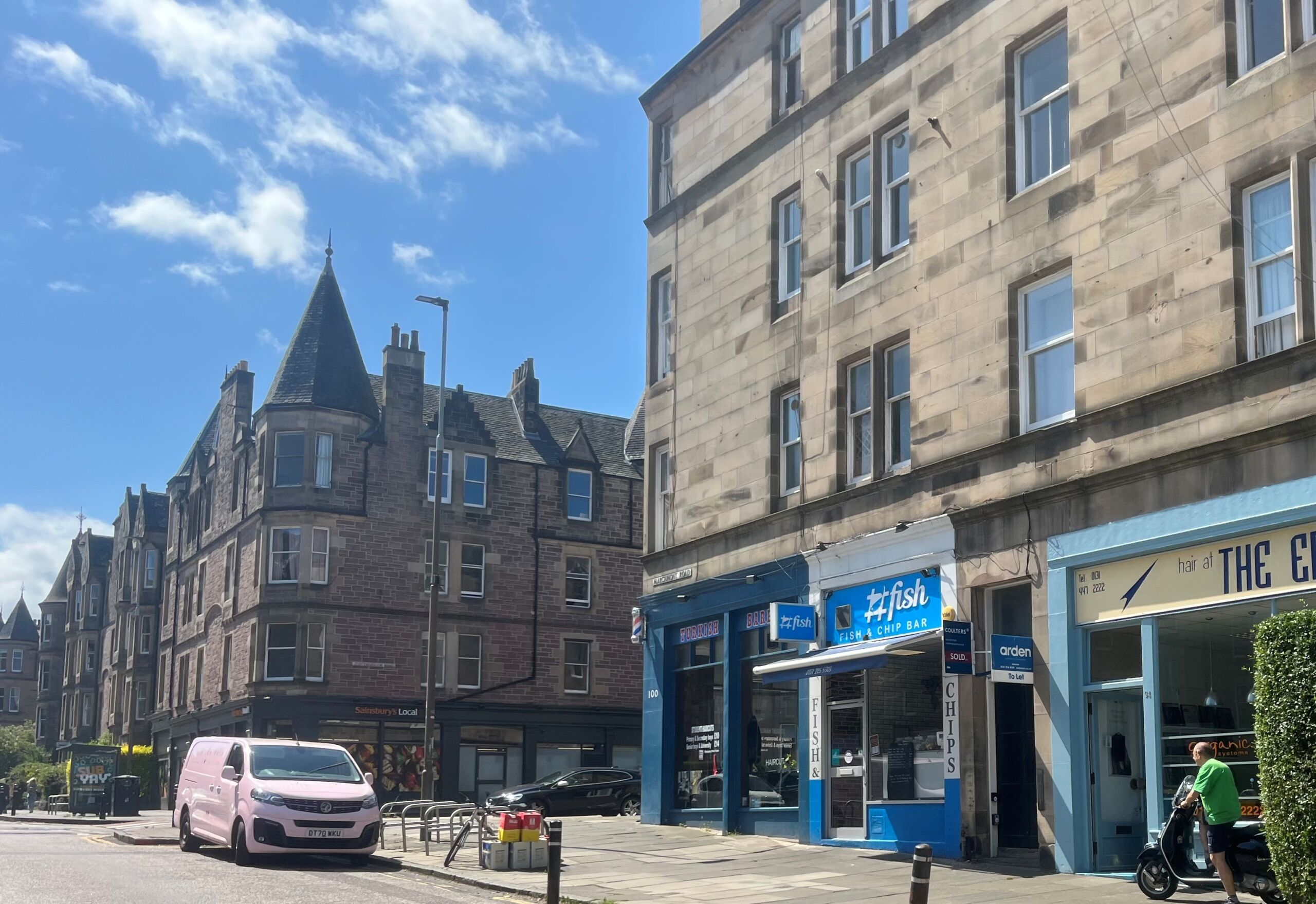 Flat Marchmont Road in City of Edinburgh