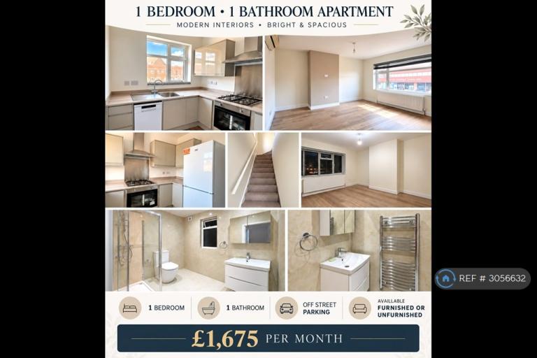 Flat Pinner Road in Greater London