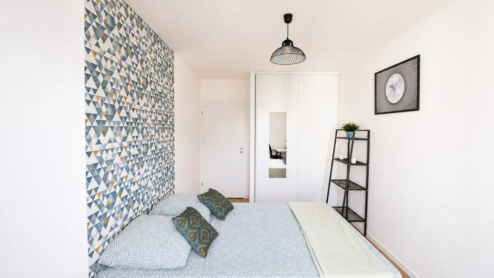 Chambre Rue Mozart à Clichy