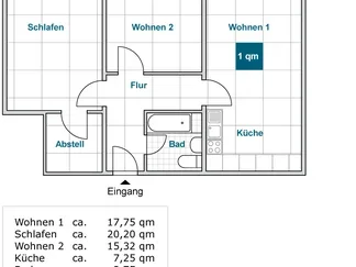 Wohnung Pfotenhauerstraße in Dresden