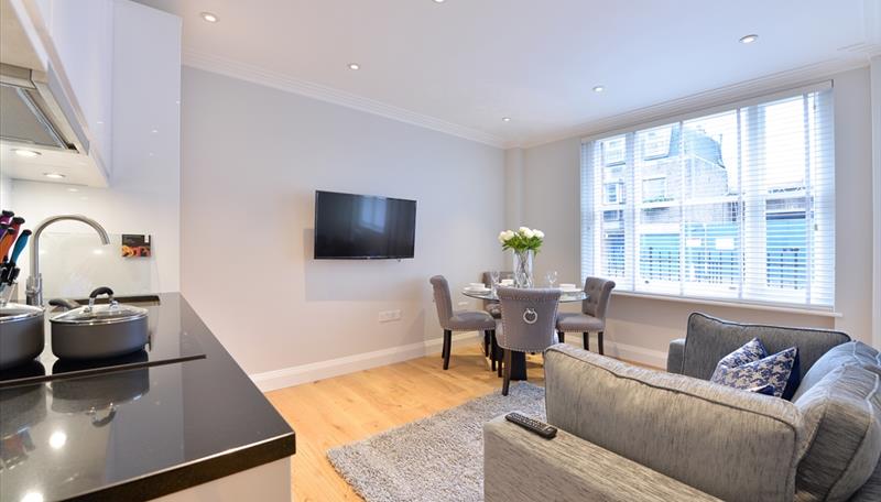 Flat Hill Street in City of Westminster