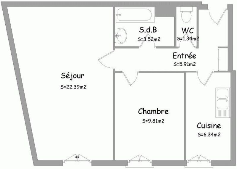 Flat Rue des Juifs in Orléans