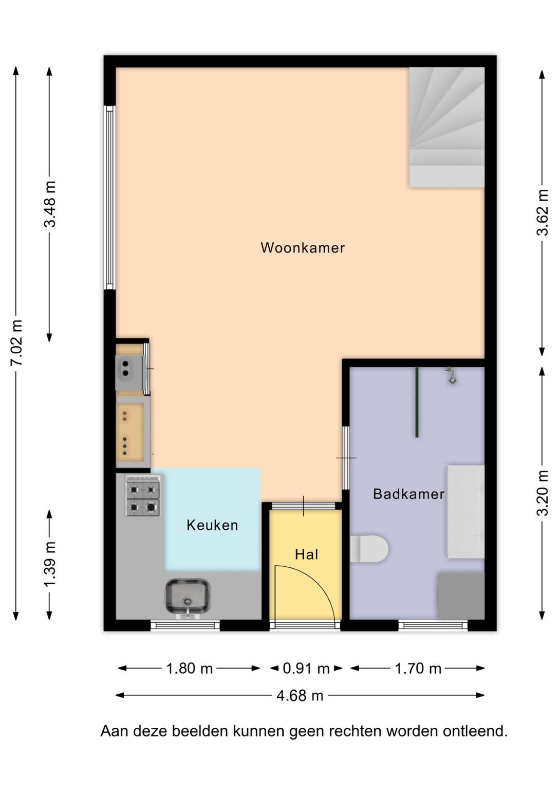 Studio te koop: Juliana van Stolbergstraat 15A, Noord-Scharwoude