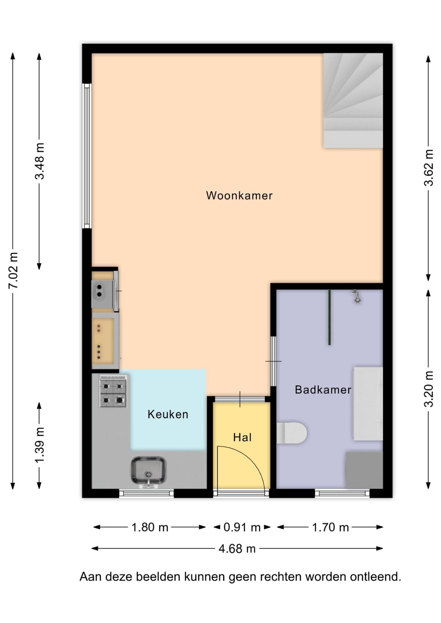 Studio te koop: Juliana van Stolbergstraat 15A, Noord-Scharwoude