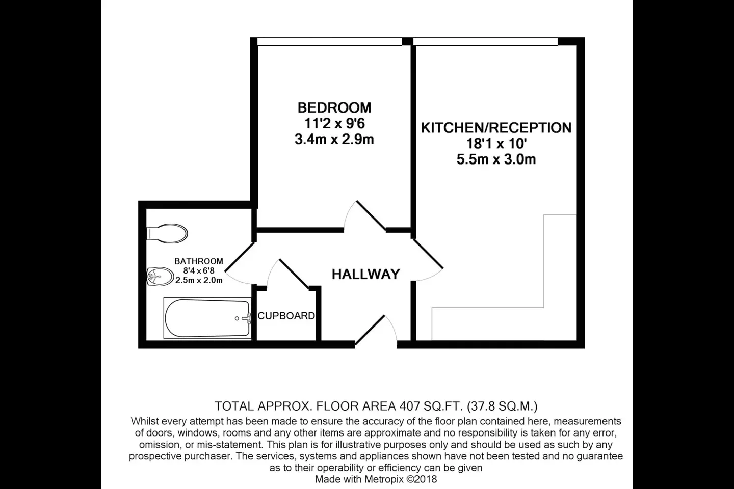 Flat Lansdowne Road in Greater London