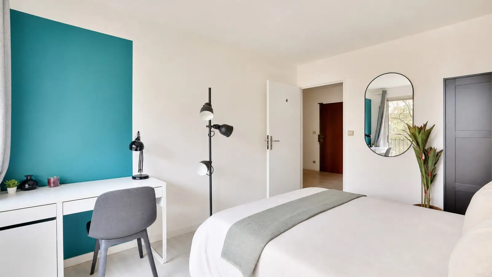 Chambre Avenue du Général Leclerc à Boulogne-Billancourt