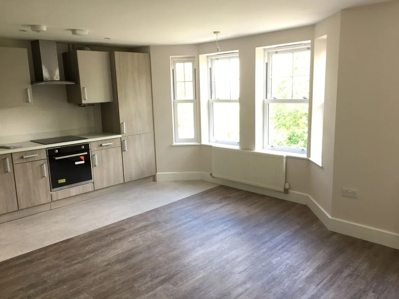 Flat Springfield Road in Crawley
