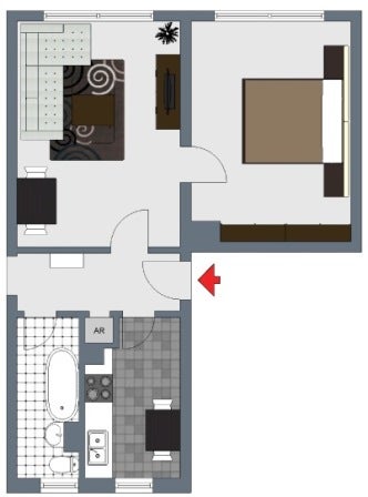 Zimmer Tolstoiallee in Bernburg (Saale)