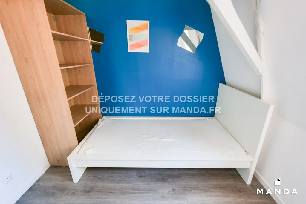 Chambre Rue des Ursulines à Tourcoing