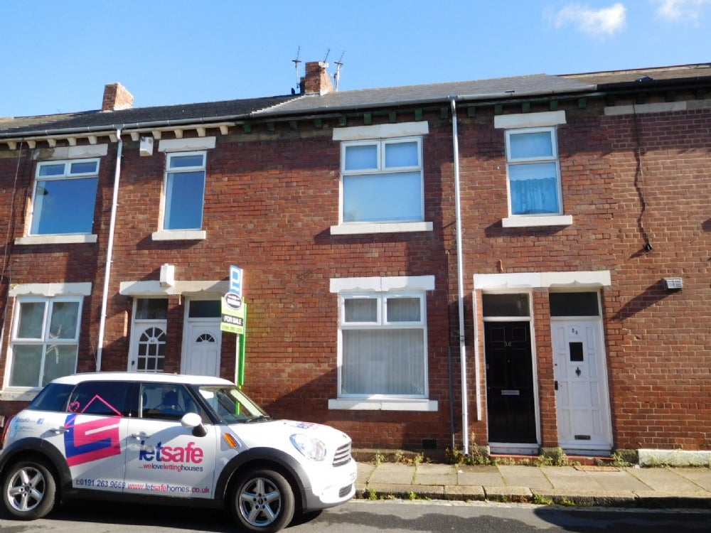 Flat Percy Street in North Tyneside