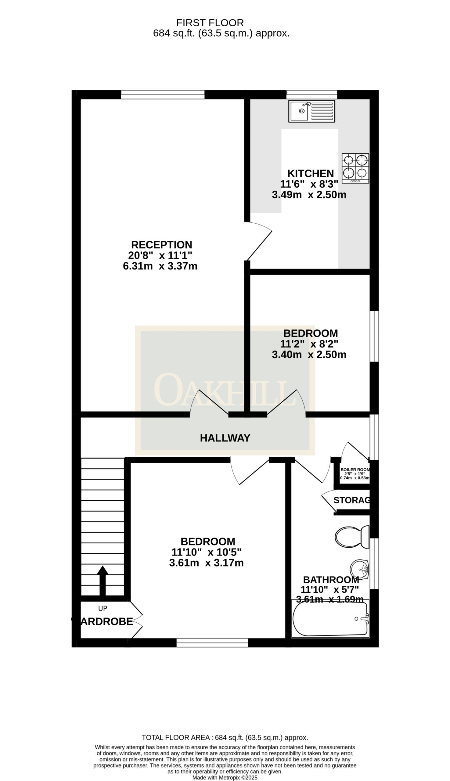 Flat Tolson Road in Greater London