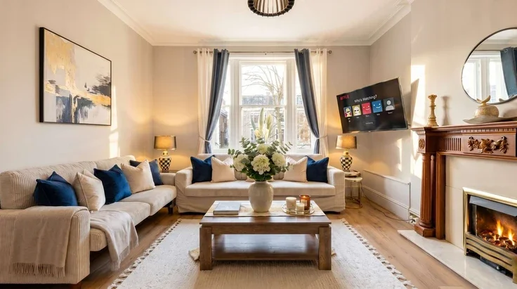 Flat Holland Road in Greater London