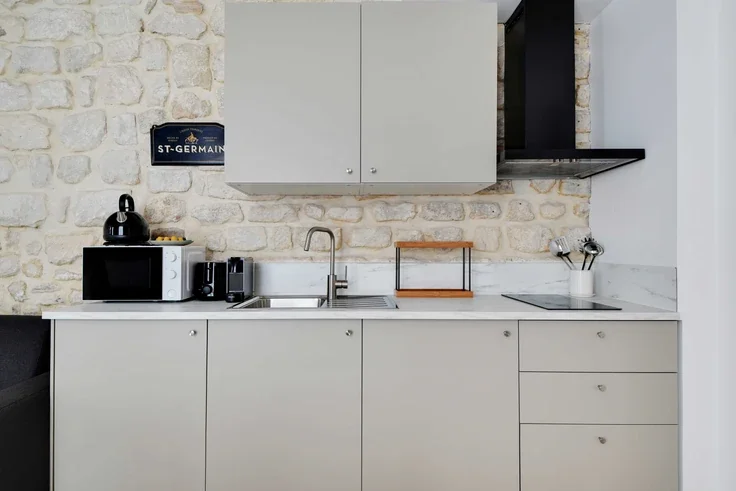 Flat Rue Caffarelli in Paris