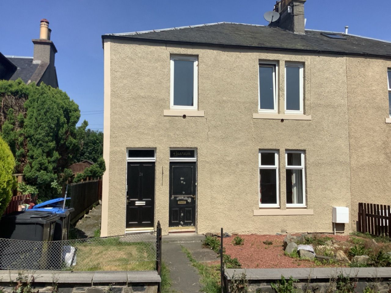 Flat George Street in Peebles
