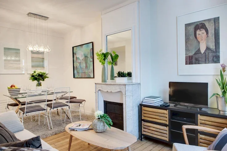 Flat Rue Pavée in Paris