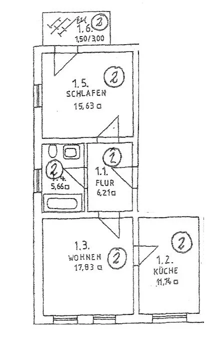Wohnung Hauptstraße in Lichtentanne