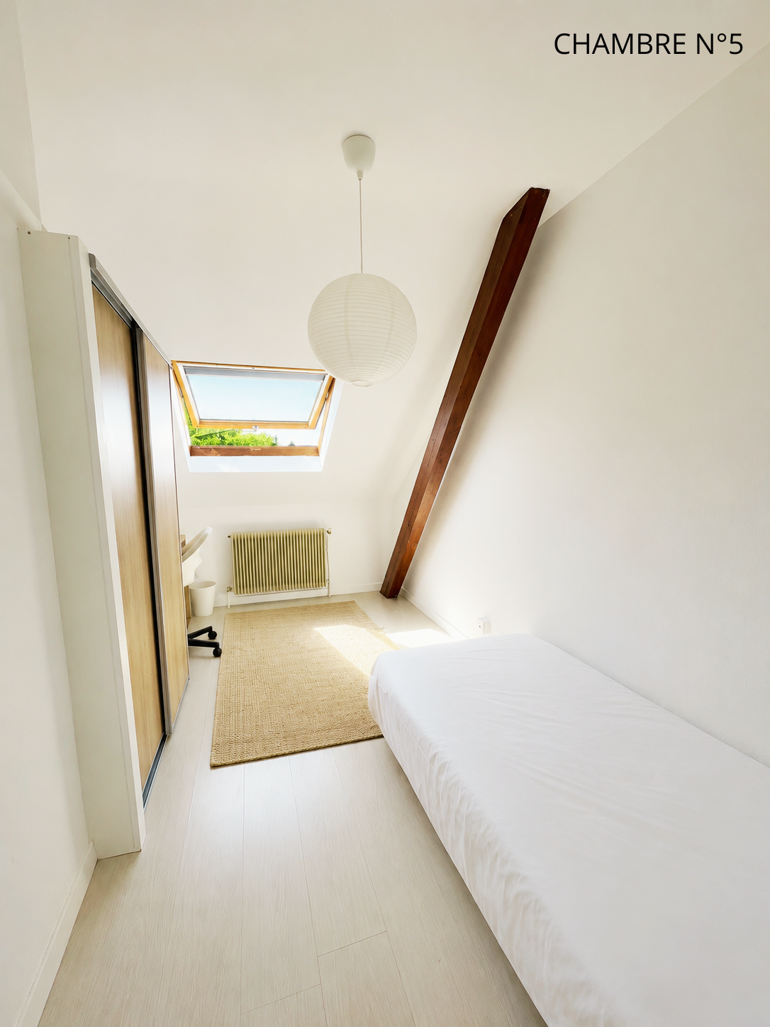 Chambre Rue de Cernay à Mulhouse