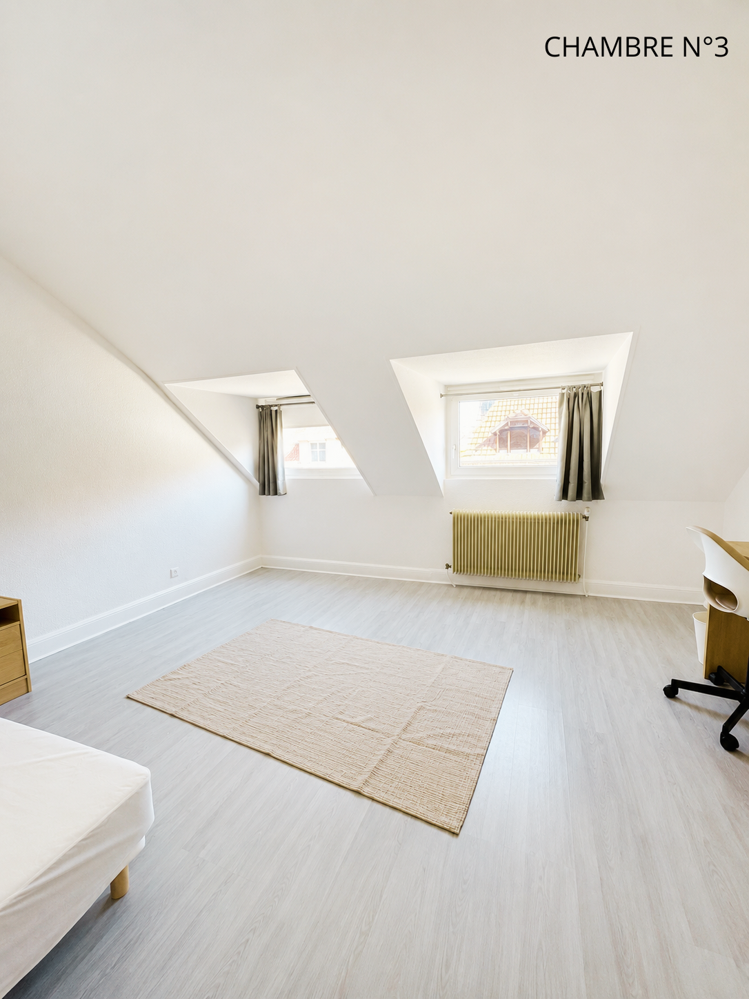 Chambre Rue de Cernay à Mulhouse