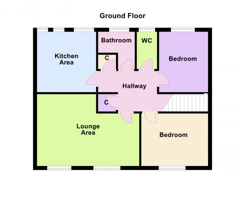 Flat Ambleside Avenue in Greater London