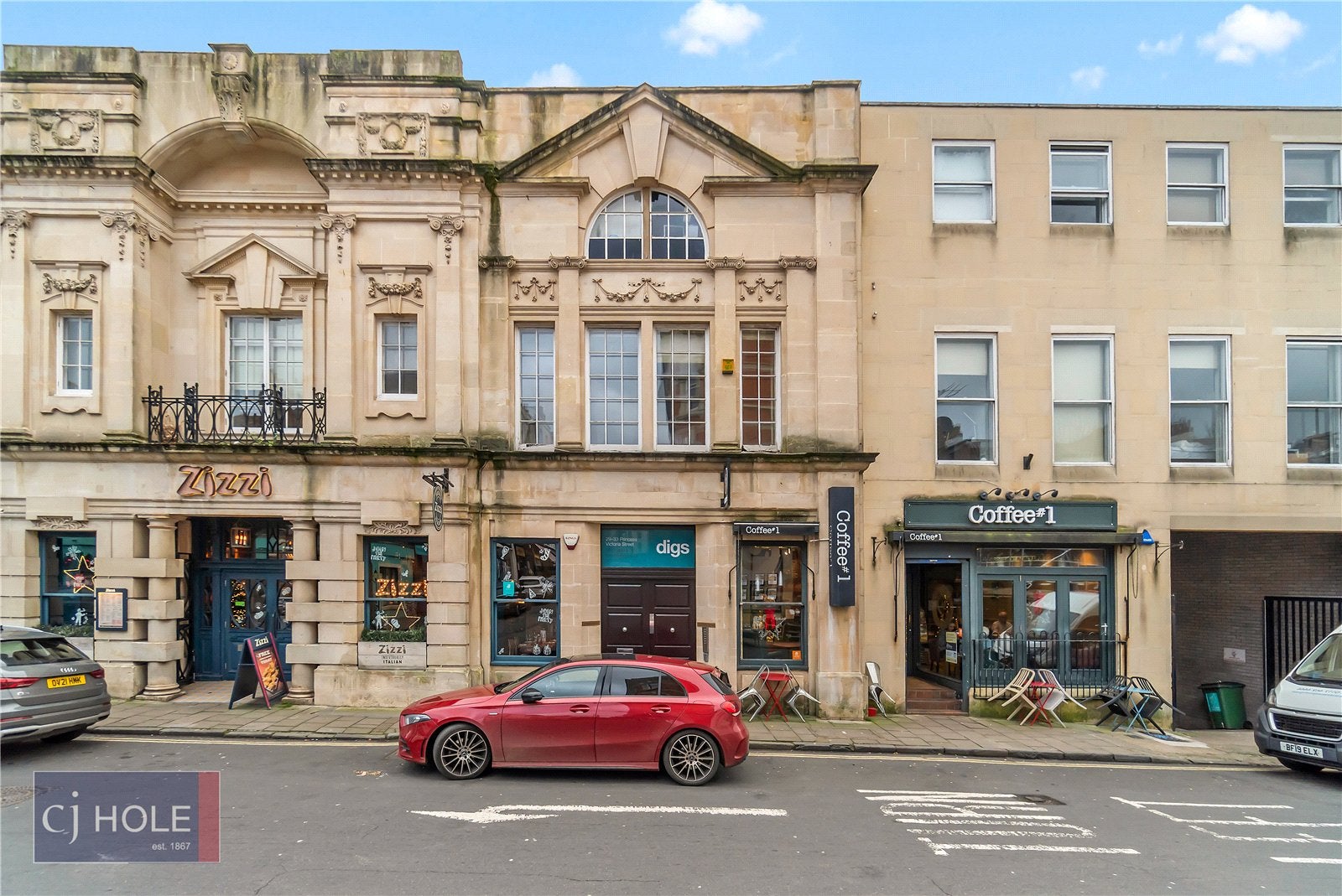 Flat Princess Victoria Street in Bristol