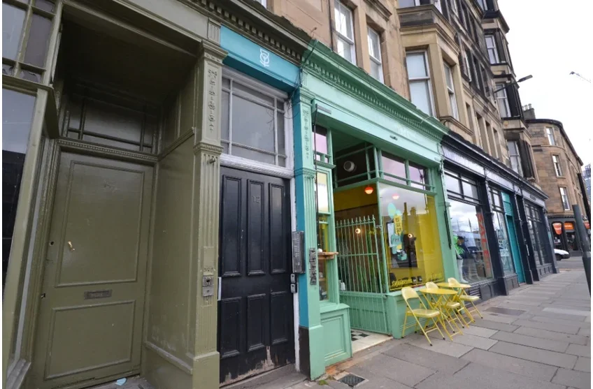 Flat Haymarket Terrace in City of Edinburgh