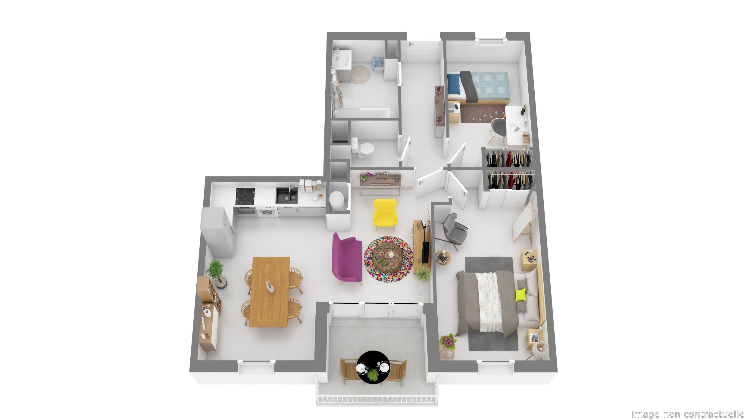 Appartement Boulevard Neuf à Marseille