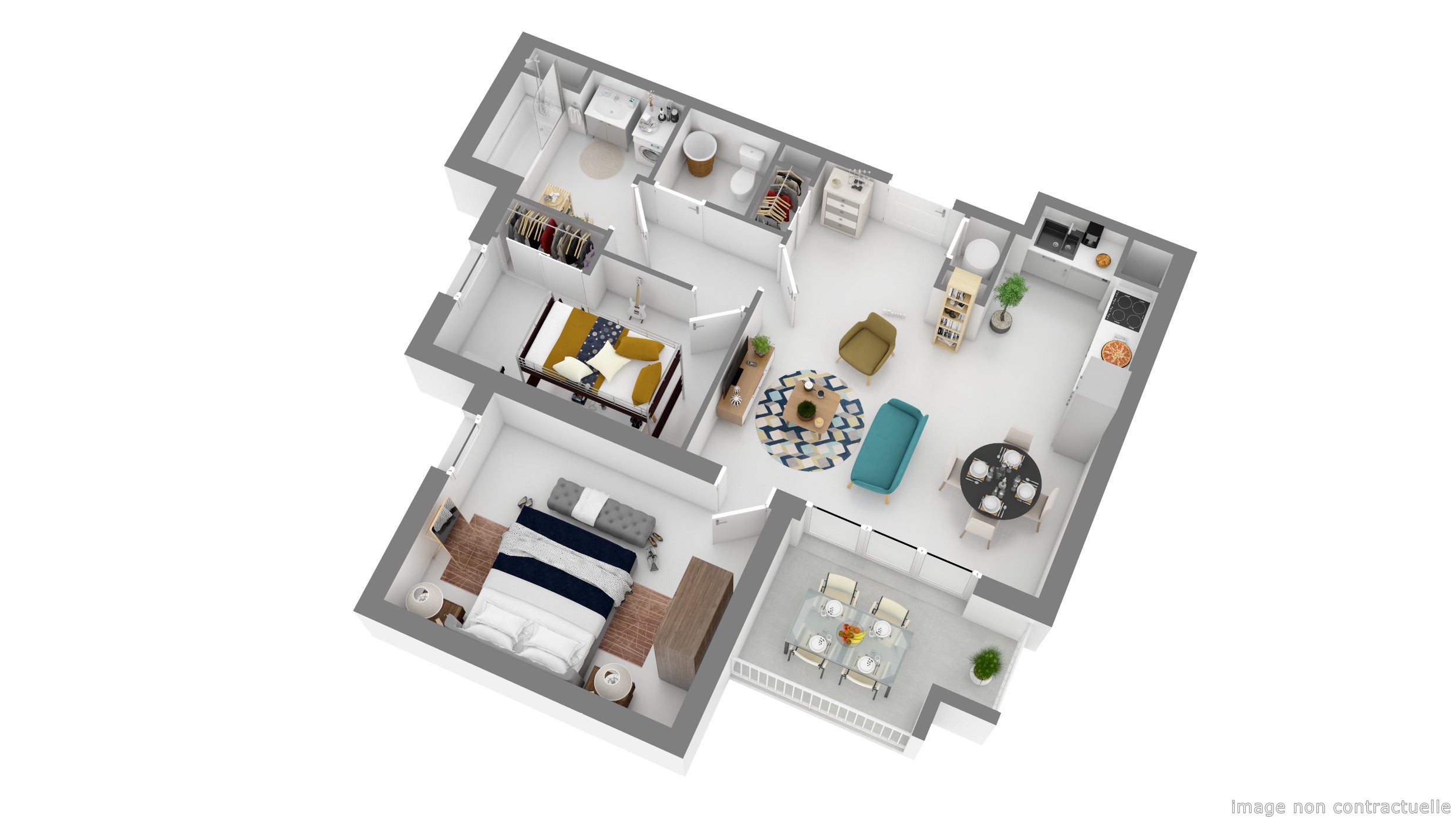 Appartement Boulevard Neuf à Marseille