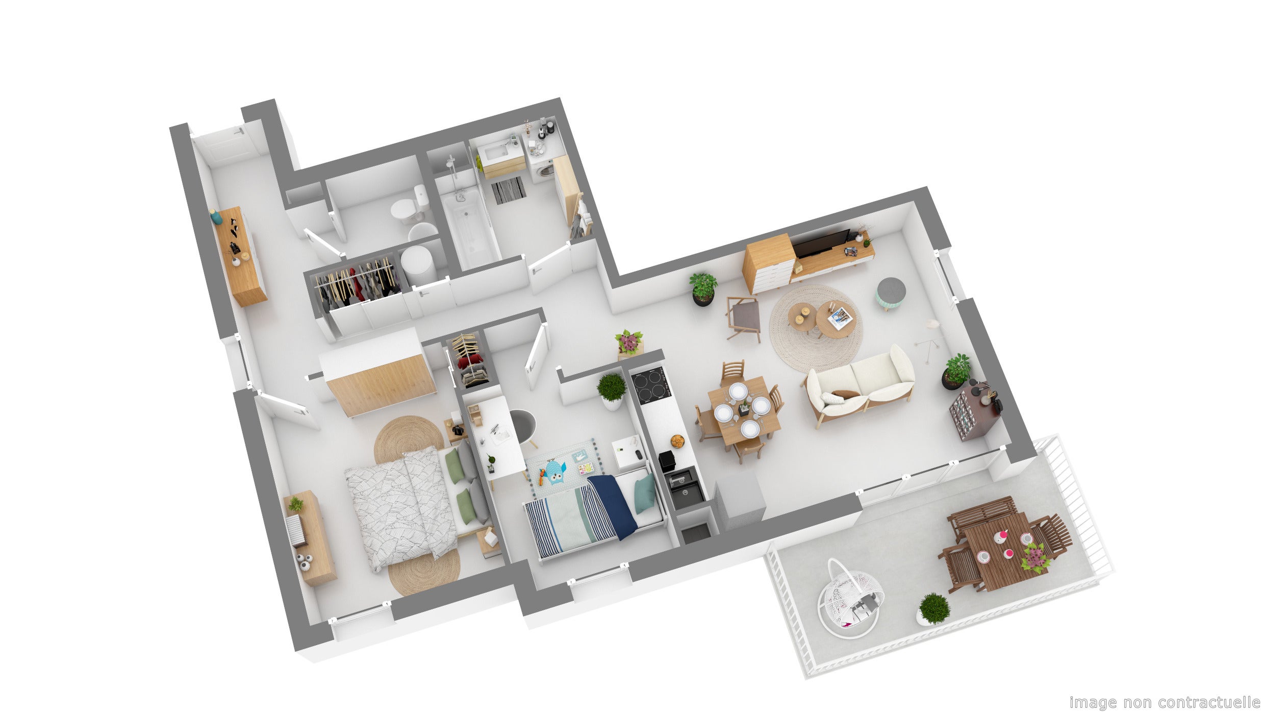Appartement Boulevard Neuf à Marseille
