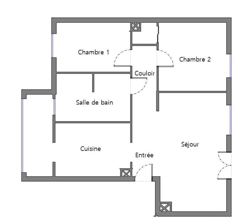 Appartement Rue Auguste Granier à Toulouse