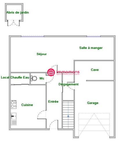 Maison Rue Molière à Le Mans
