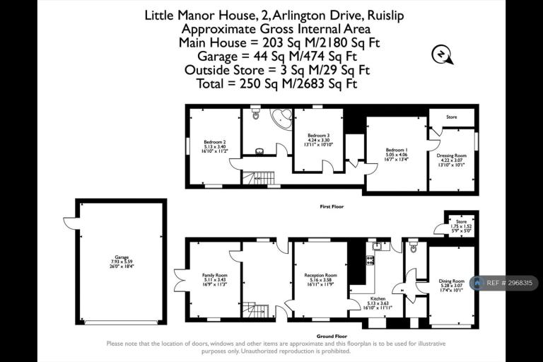 House Arlington Drive in Greater London