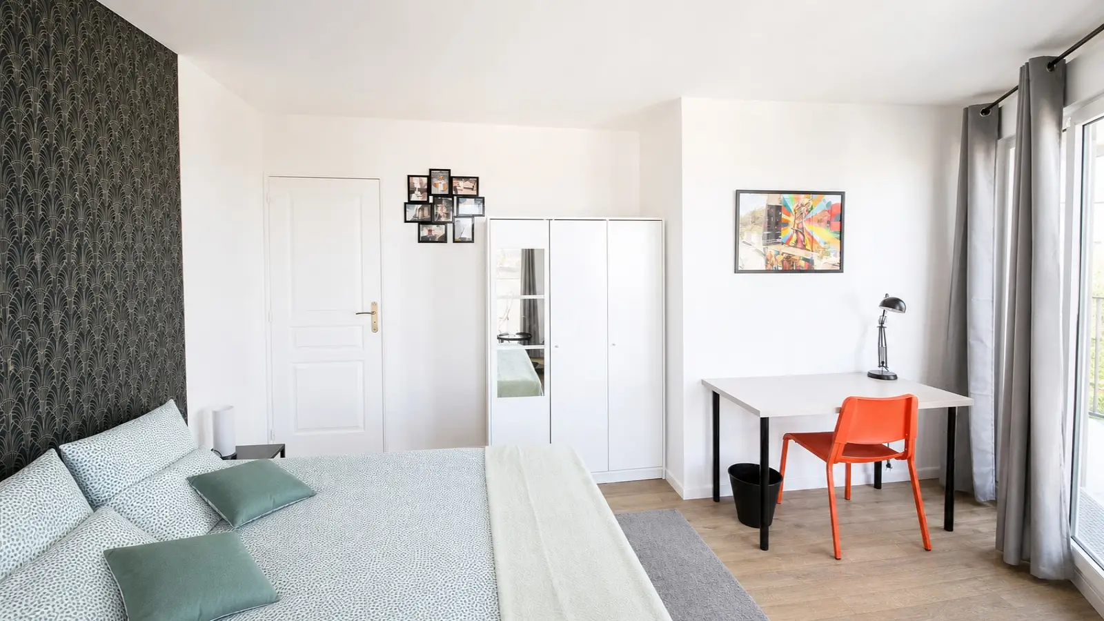Chambre Rue Mozart à Paris