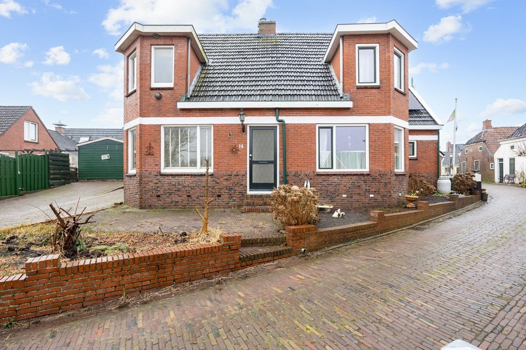 Huis Vissersstraat 14 in Zoutkamp